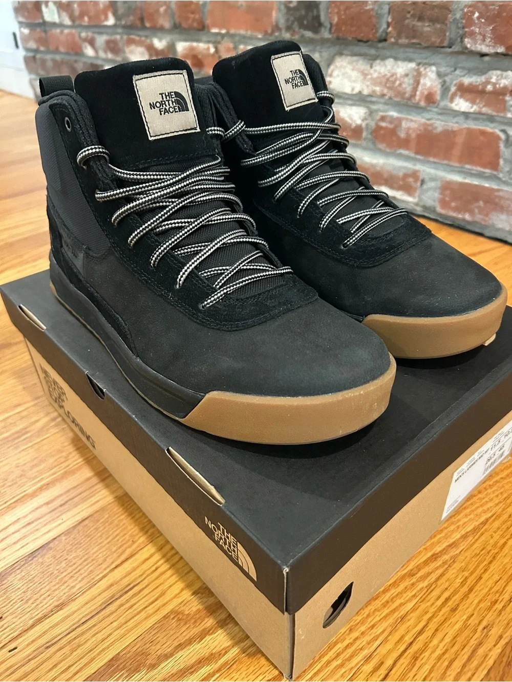 The North Face Men's Larimer Mid WP Black High-Top Trail/Snow Boots SIZE 11.5